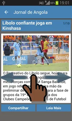 Angola Notícias e Mais android App screenshot 5